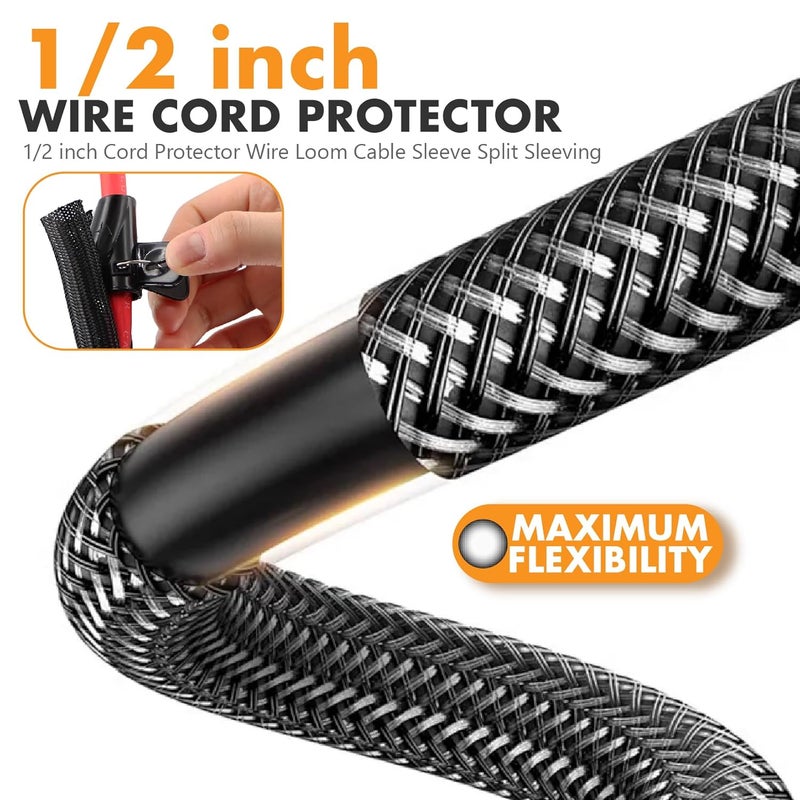 Jeemiter 4 Gauge Wire All-in-One Kit | with ANL Fuse, Wire Loom, Lugs, Heat Shrink | Complete Power & Ground Cable for Car Audio, Solar, RV & Marine Applications - Image 4